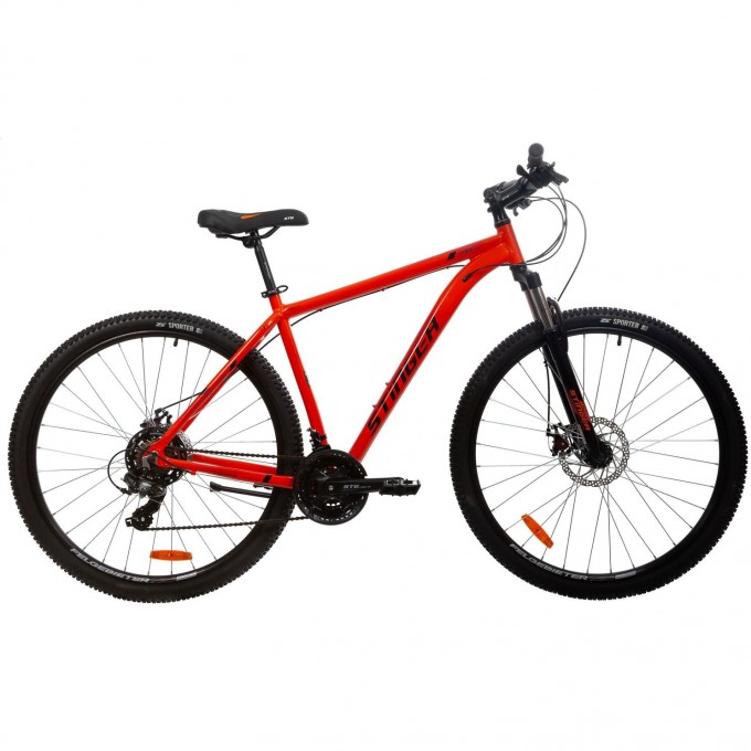 Горный велосипед STINGER ELEMENT EVO 29" красный с рамой 18" 29AHD.ELEMEVO.18OR1 Горный велосипед STINGER ELEMENT EVO 29" красный с рамой 18" 29AHD.ELEMEVO.18OR1