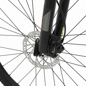 Горный велосипед STINGER ELEMENT STD SE 26" серый с рамой 18"