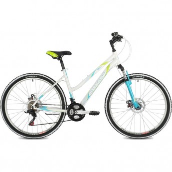 Горный велосипед STINGER LATINA D 26" белый с рамой 19" 26SHD.LATINAD.19WH2