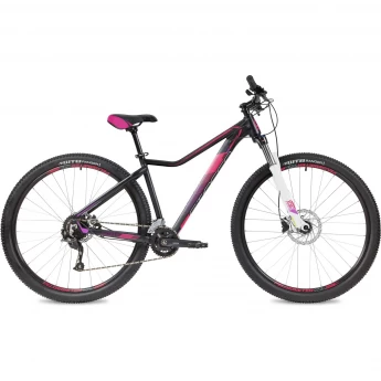 Горный велосипед STINGER SIENA PRO 27" черный с рамой 15" 27AHD.SIENAPRO.15BK0
